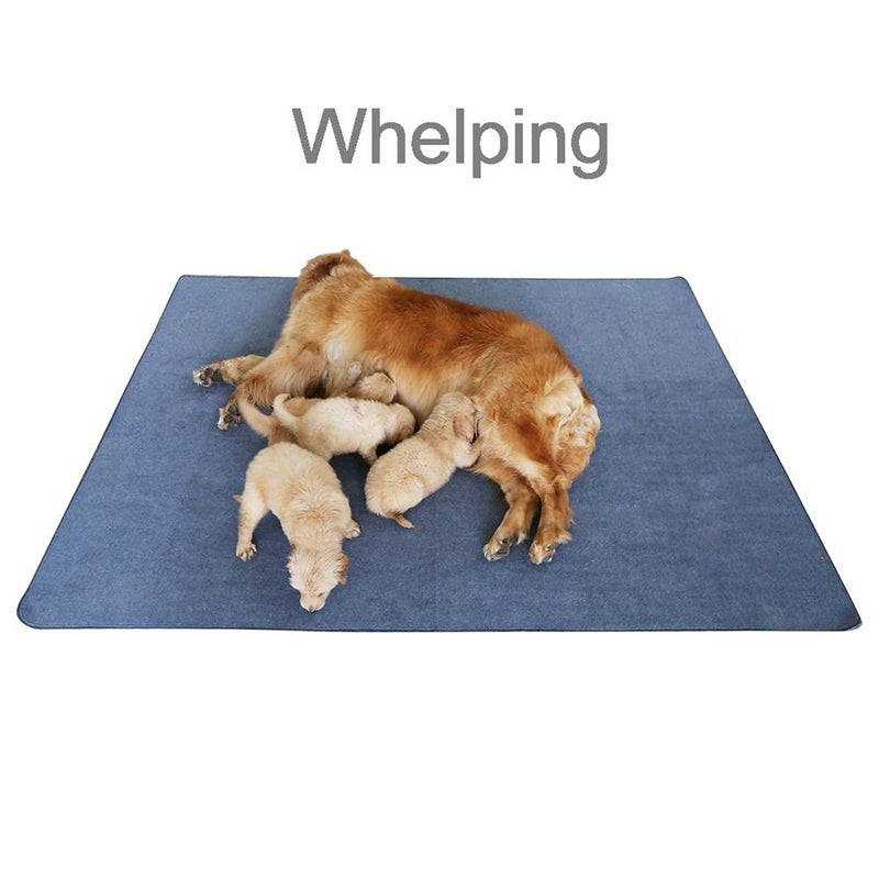 Peepeego Non-Slip Dog Pads Extra Large 72" x 72", Washable Puppy Pads with Fast Absorbent, Reusable, Waterproof for Training, Whelping, Housebreaking, Incontinence, for Playpen - Image 4